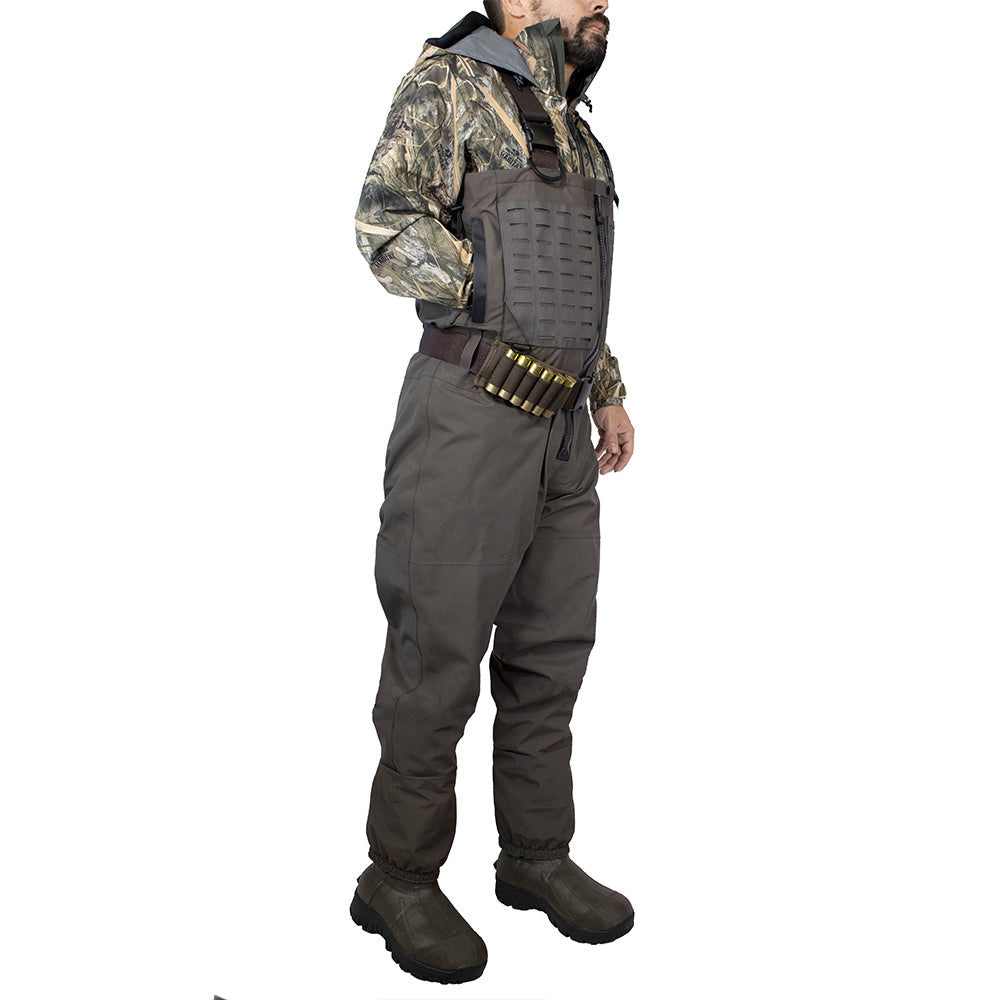 Paramount PINNACLE Zippered Breathable Camo Wader 1200g