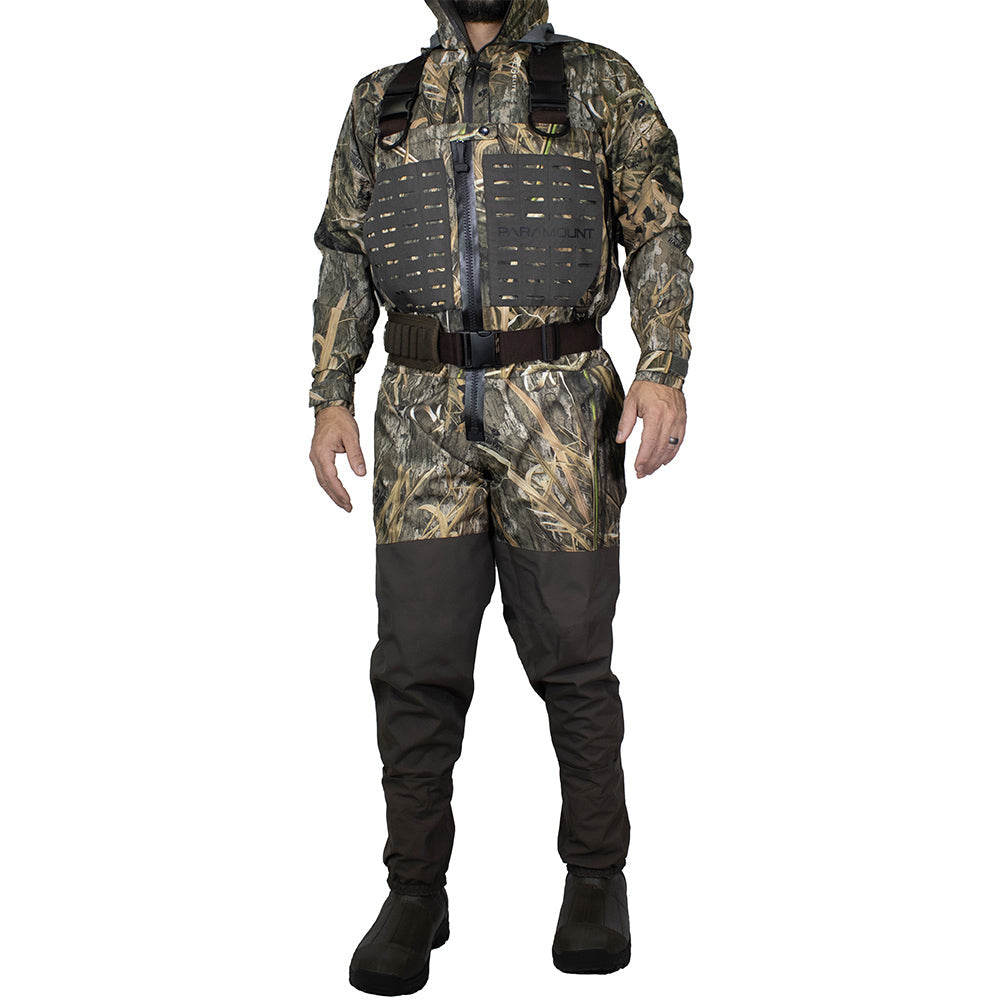 Paramount PINNACLE Zippered Breathable Camo Wader 1200g