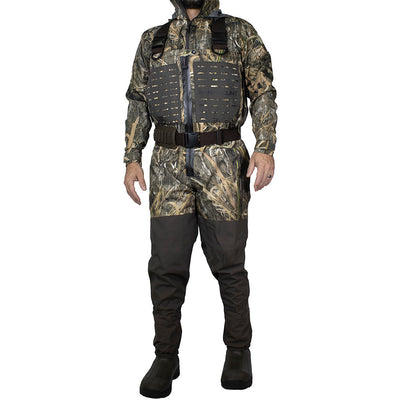 Paramount PINNACLE Zippered Breathable Camo Wader 1200g