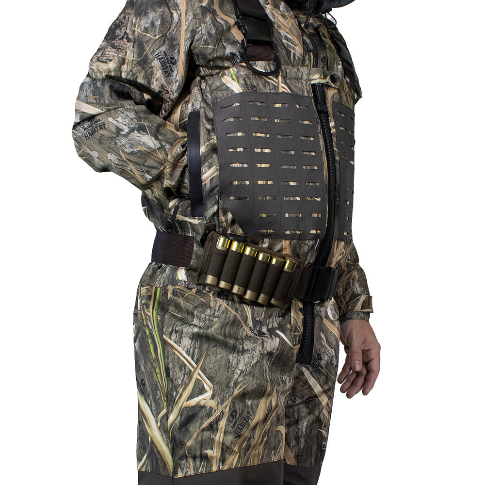 Paramount PINNACLE Zippered Breathable Camo Wader 1200g
