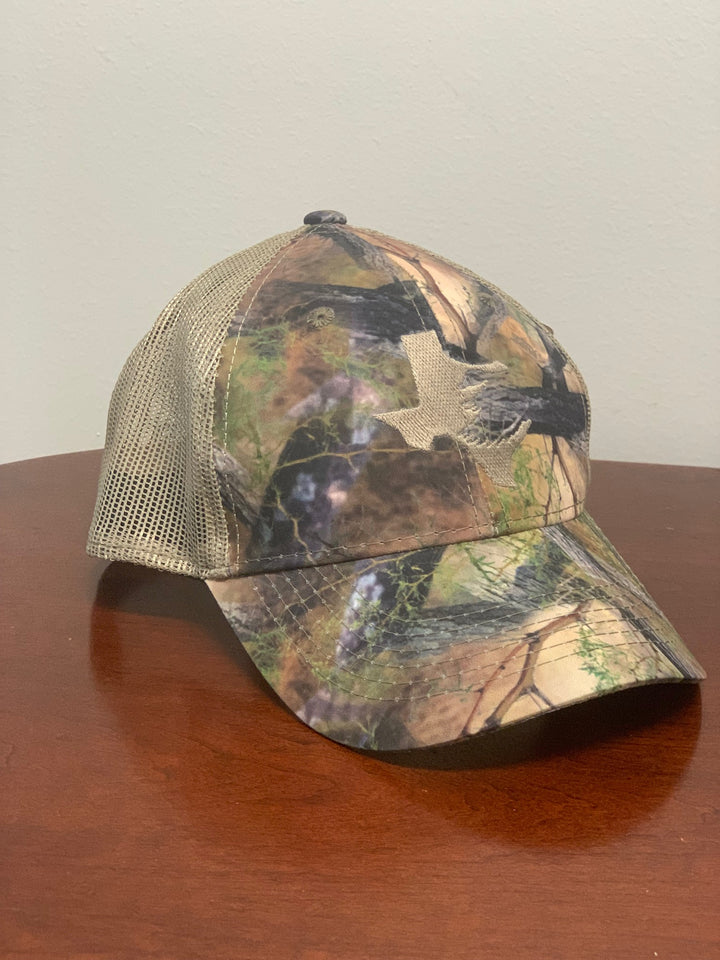 Texas Fowlers Mesh Back Structured Camo Cap