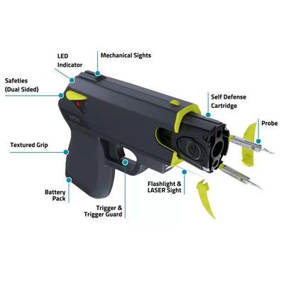 TASER Pulse 2 Self-Defense Kit – Compact