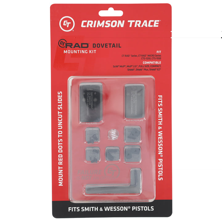 Crimson Trace Rear Sight - Adapter For Red Dots