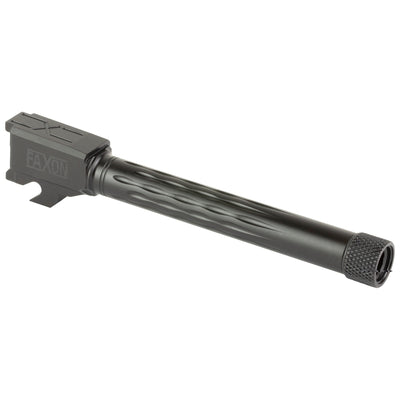 Faxon Sig P320 Fullsize 9mm - Flame Flute Threaded Blk