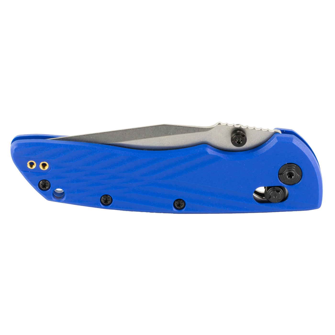 Hogue Deka Able Lock Folder - 3.25" Clip Point Poly Blue