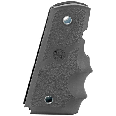 Hogue Officers Model Rubber Grip with Finger Grooves Black