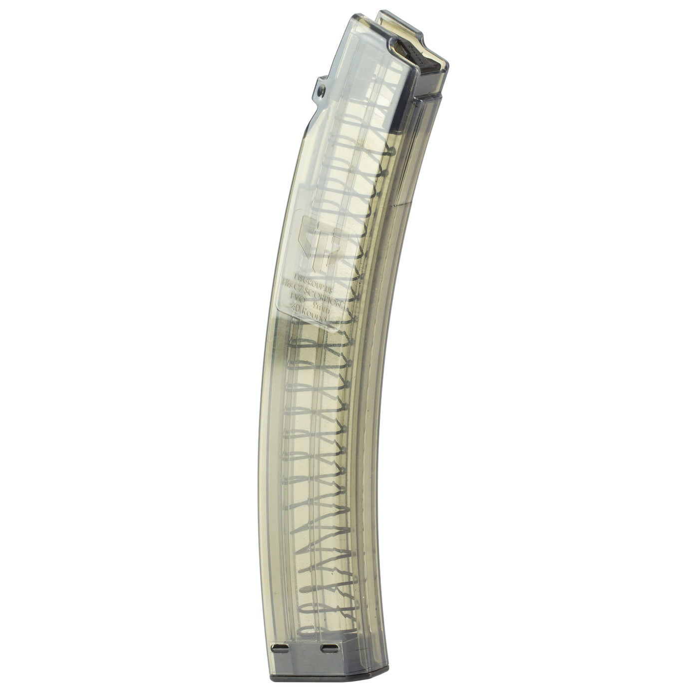 Ets Mag For Cz Scorpion 9mm 40rd Clr