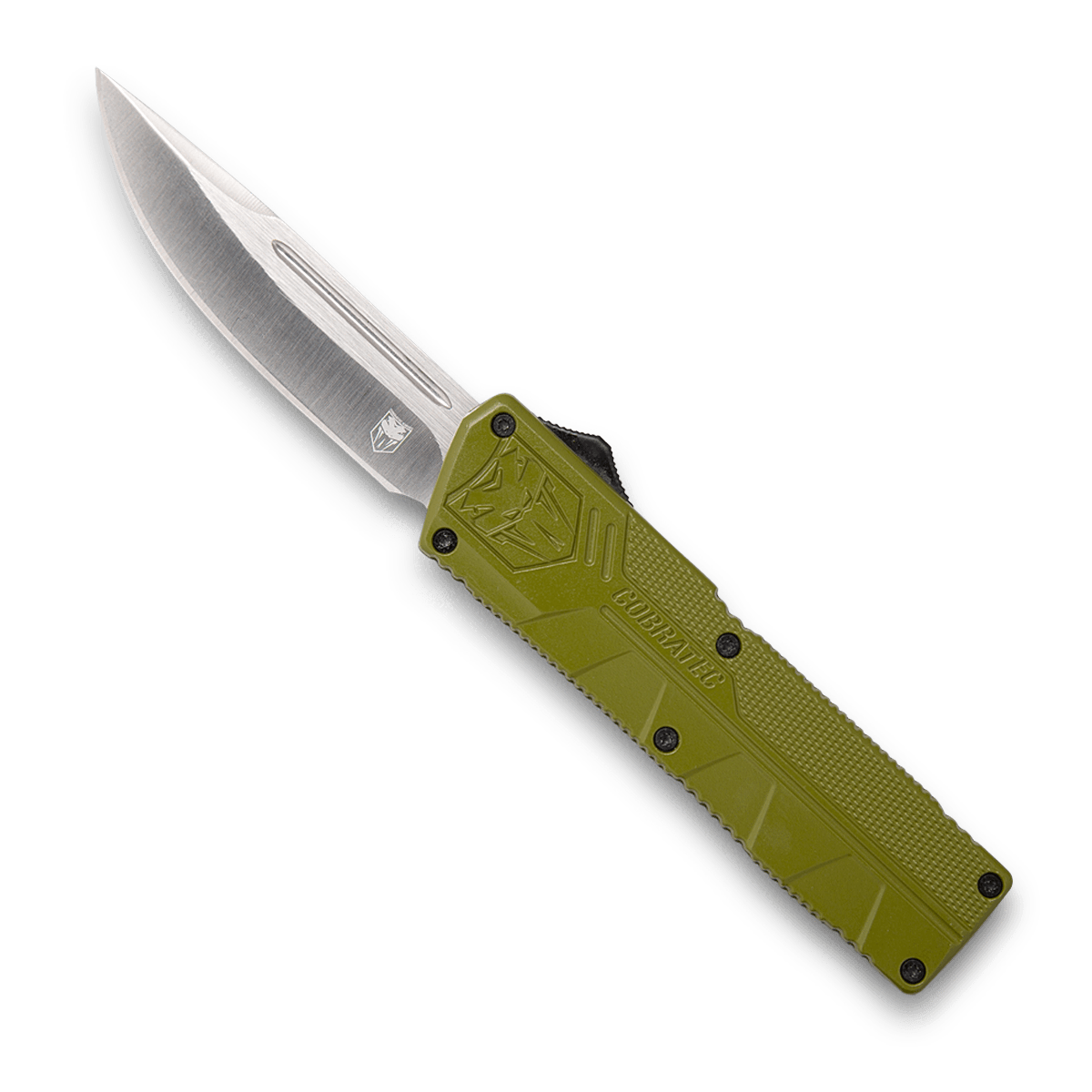 Cobratec Lightweight Otf - Od Green 3.25" Drop Point
