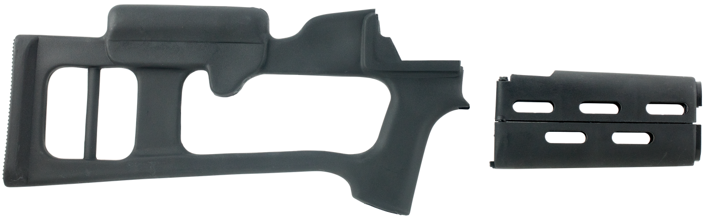 Adv. Tech. Ak Fiberforce Stock - Black Matte
