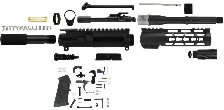 Tacfire Ar-15 Pistol Build Kit, Tacfire Ss-pk300lpk7-k   Keymod 300  Pst Build Kit