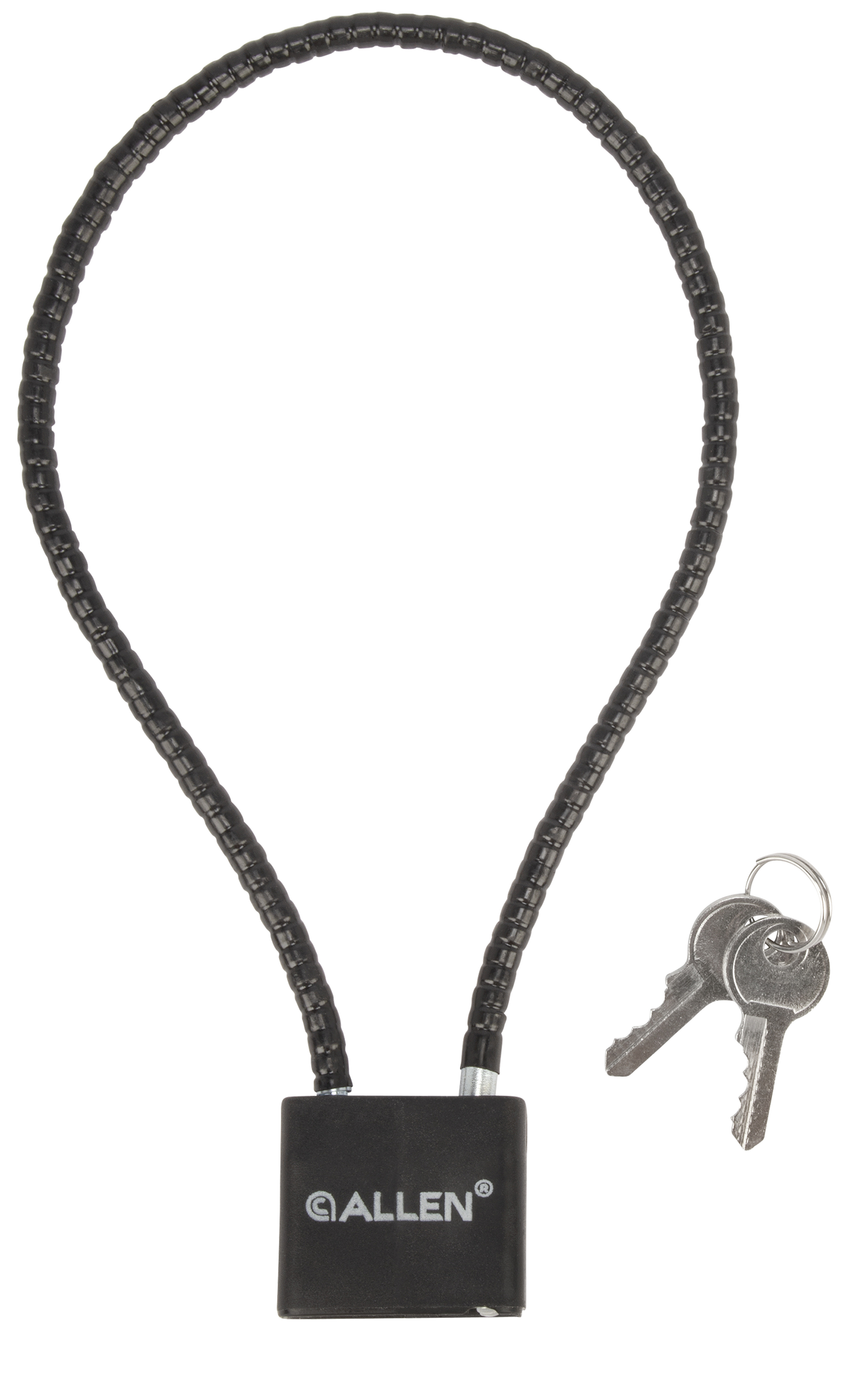 Allen Firearm Cable Lock Black 15 In.