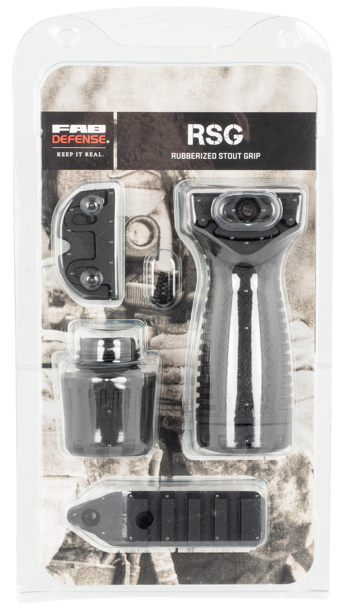 Fab Defense (usiq) Rsg, Fab Fx-rsgb       Rsg  Rubberized Foregrip Blk