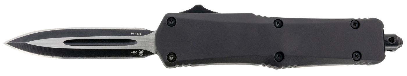 Templar Knife Black Rubber, Temp Sbr131   Sml   Blk Rubber Dagger 440c Blk