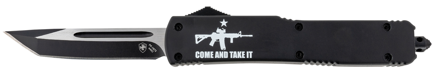 Templar Knife Come And Take It Ar-15, Temp Mar15231 Slim  C& Take It Ar15  Tanto 440c Bk