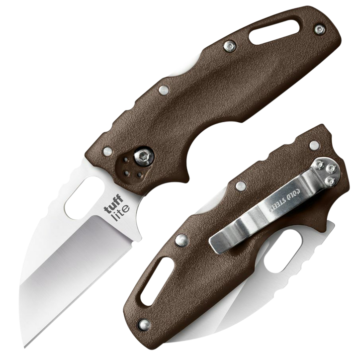 Cold Steel Tuff Lite, Cold Cs-20ltf    Tuff Lite Plain Edge  Flat Dark