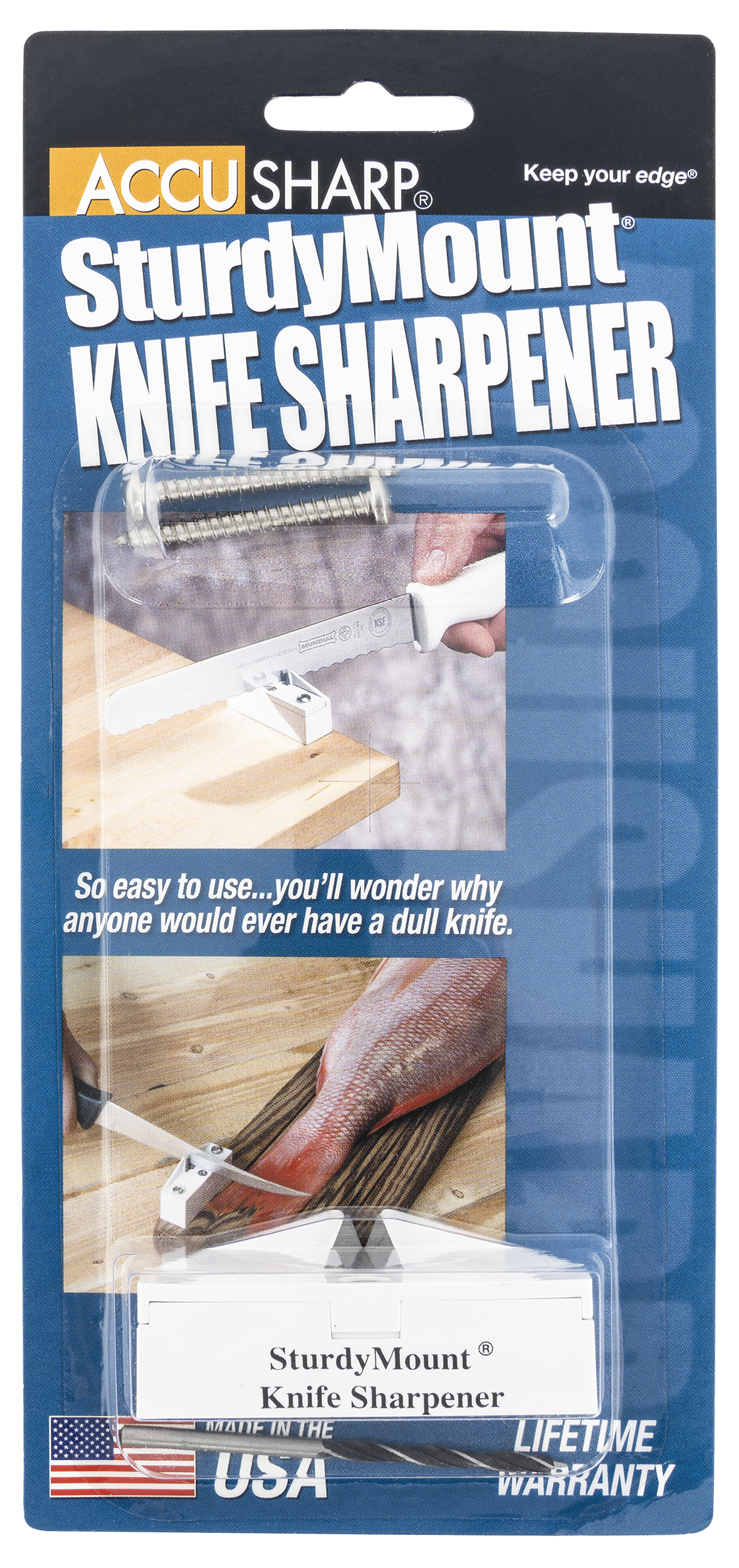 Accusharp Sturdymount Knife Shrpnr