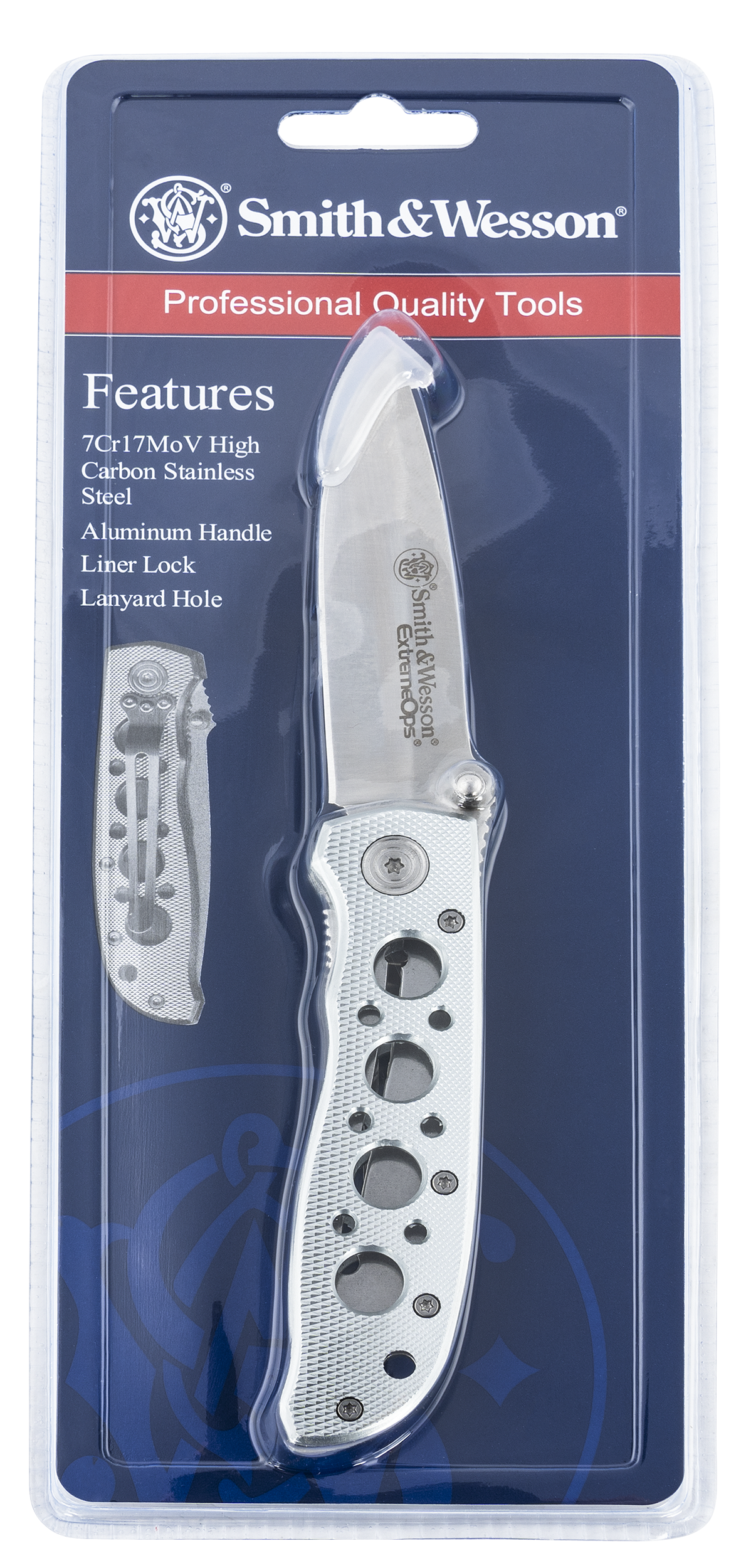 Sw Knives Extreme Ops, S&w Ck105hcp    Extreme Ops 4.1 Plain Silver