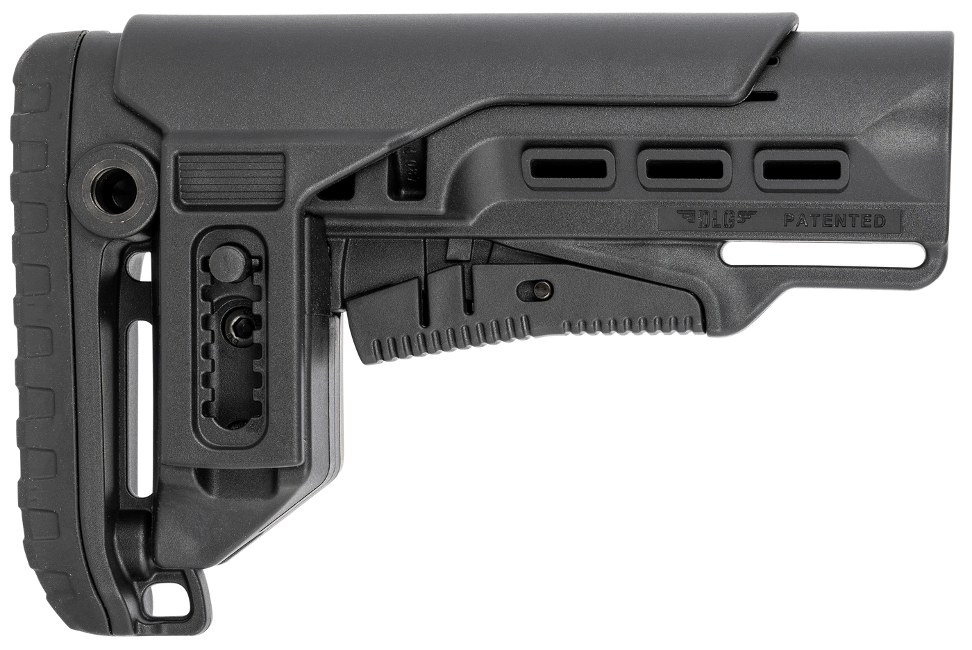 Ncstar Stock Chk Riser Mil Spec Blk