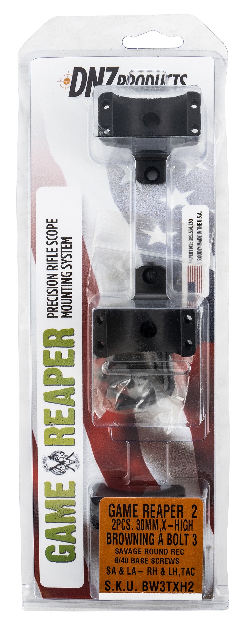 Dnz Game Reaper 2, Dnz Bw3txh2 2 Pc Brn/ablt3      Xh  Mt 8-40   30mm