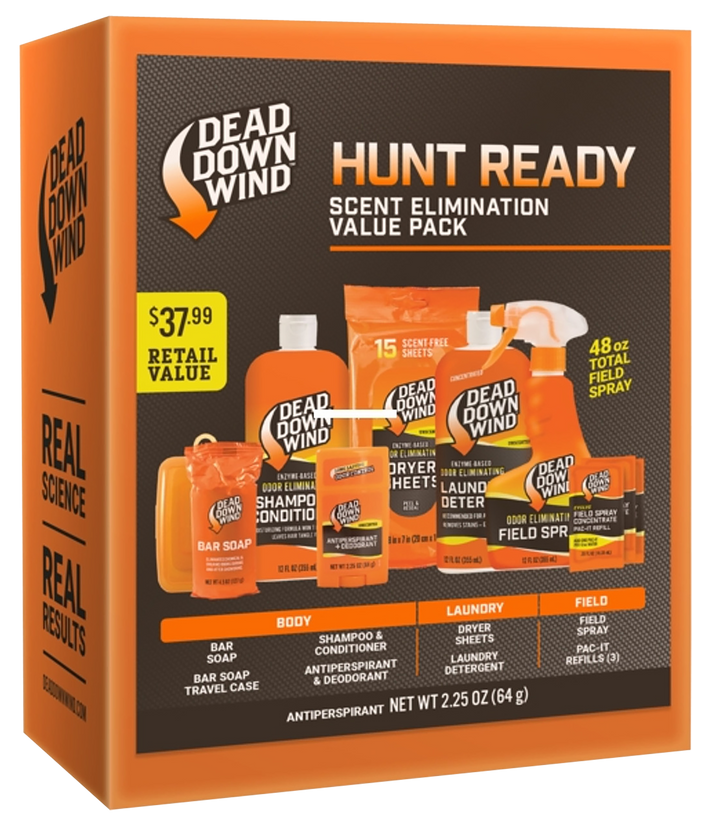 Dead Down Wind (arcus) Hunt Ready Kit, Ddw 2099       Hunt Ready Kit-10pc