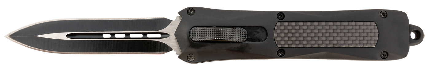 Steel River Knives Spartan, Spartan A163-b-d   Dagger Otf Blk Grp