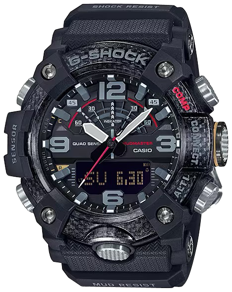 G-shock/vlc Distribution G-shock, Gshock Ggb1001a    Tactical Mudmaster          Blk