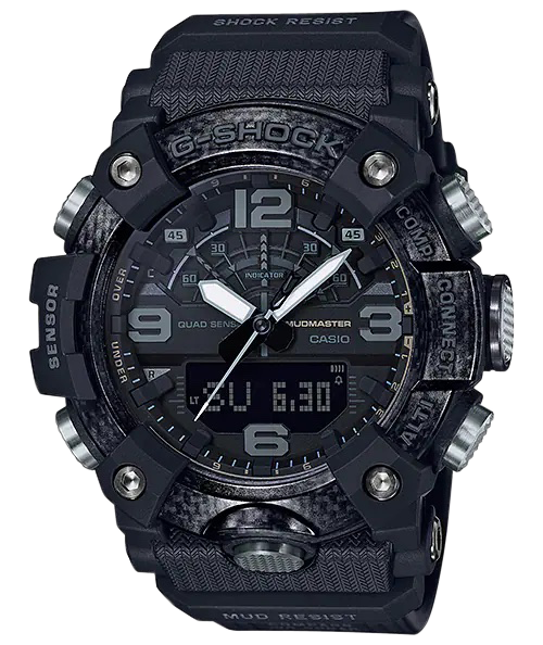 G-shock/vlc Distribution G-shock, Gshock Ggb1001b    Tactical Mudmaster       Blkout