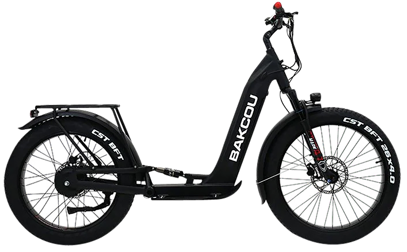 Bakcou E-bikes Grizzly, Bakcou S-gzy-mb      Grizzley Scooter 21ah  Matblk
