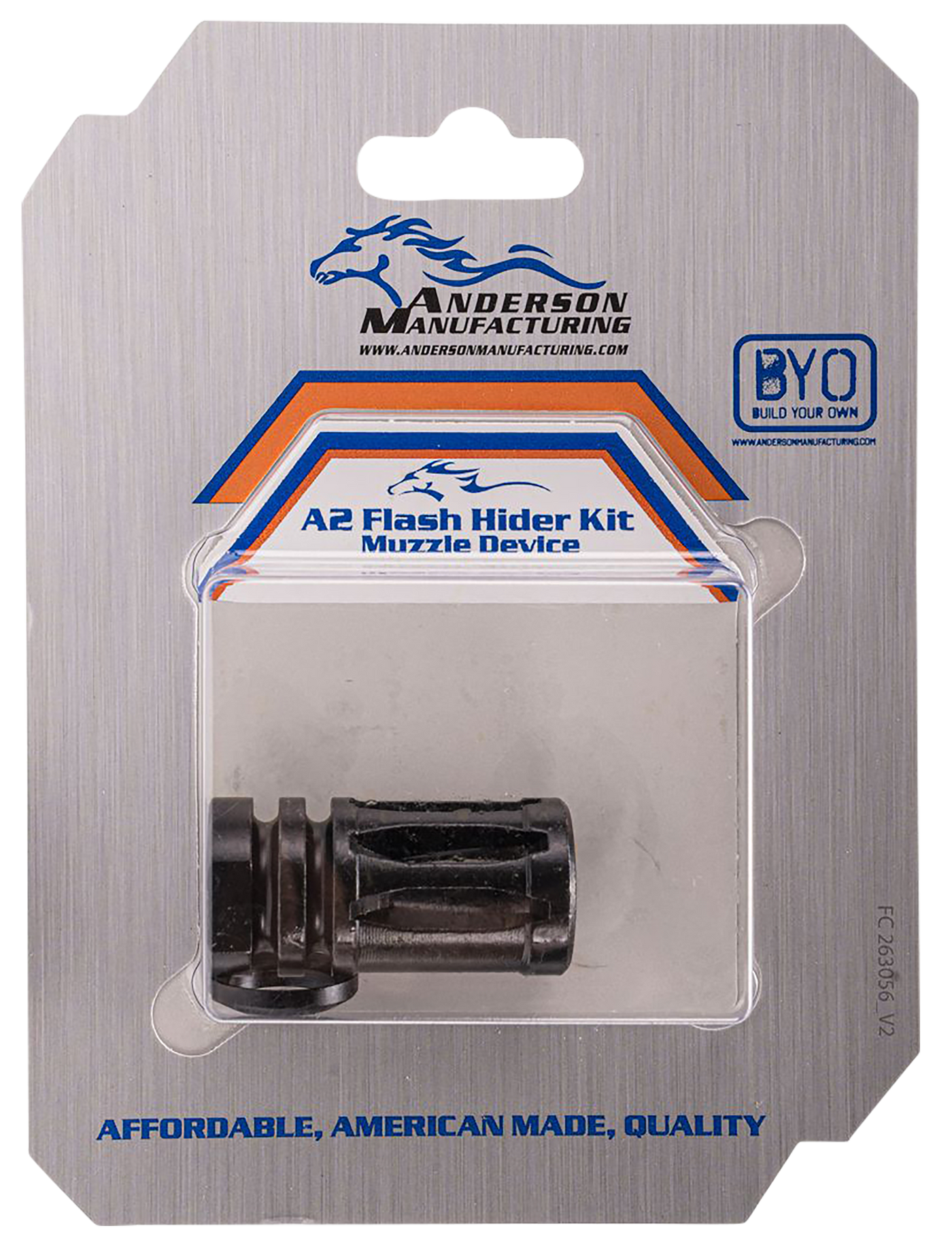 Anderson Flash Hider, And G2-k031-a000-0p Ar15 A2 Flash Hider 556