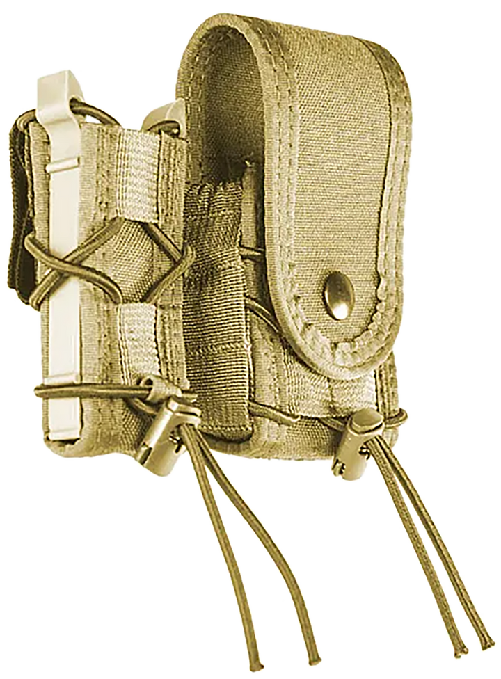 High Speed Gear Taco, Hsgi 10pc00cb Belt Mnt Leo Taco W/snap Coy