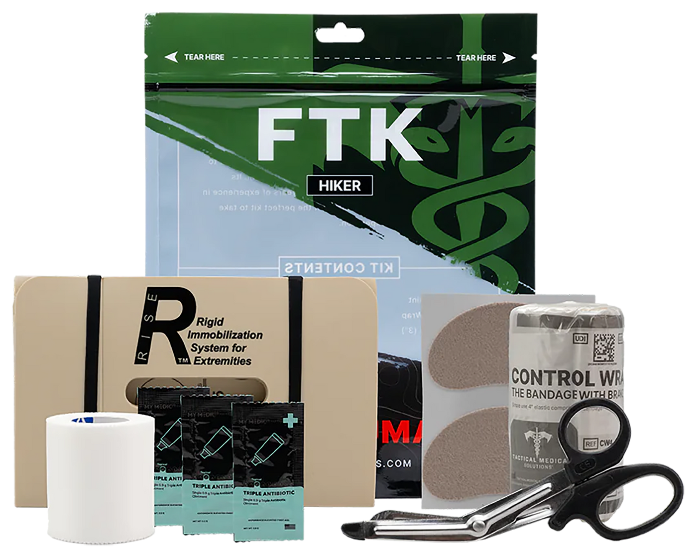 Phalanx Trauma Kit, Tacmed 80-0119  Hiker    Field Trauma Kit
