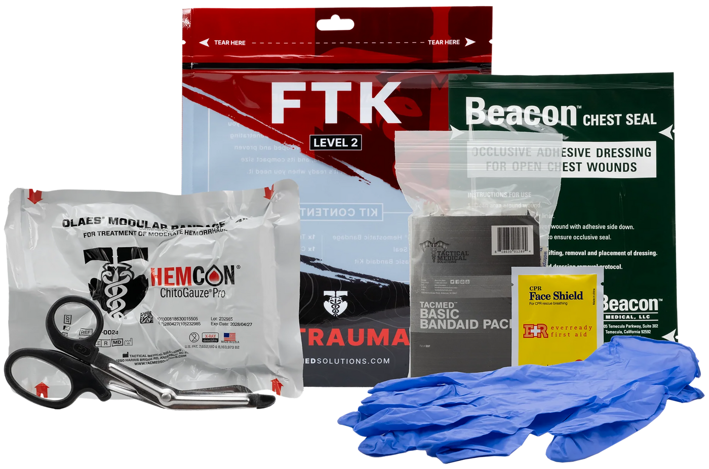 Phalanx Trauma Kit, Tacmed 80-0116  Level 2  Field Trauma Kit