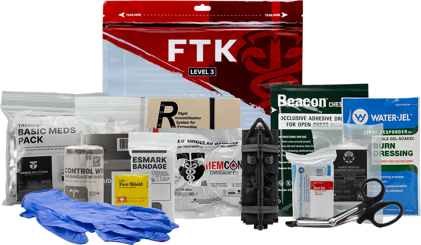 Phalanx Trauma Kit, Tacmed 80-0118  Level 3  Field Trauma Kit