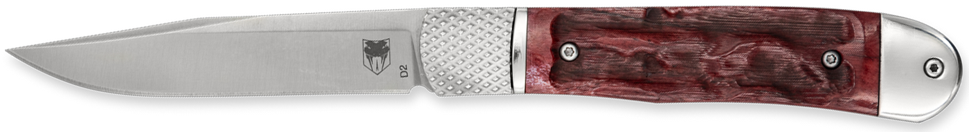 Cobra Tec Knives Llc Trapper, Cobra Ctthrred       Trapper Hidden Release Red