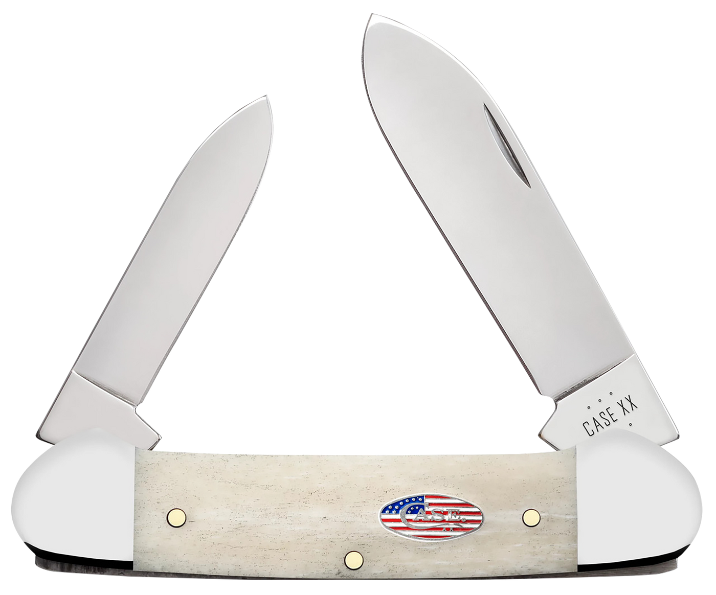 Case Canoe, Case 14092 Smooth Natural Bone Cs Canoe
