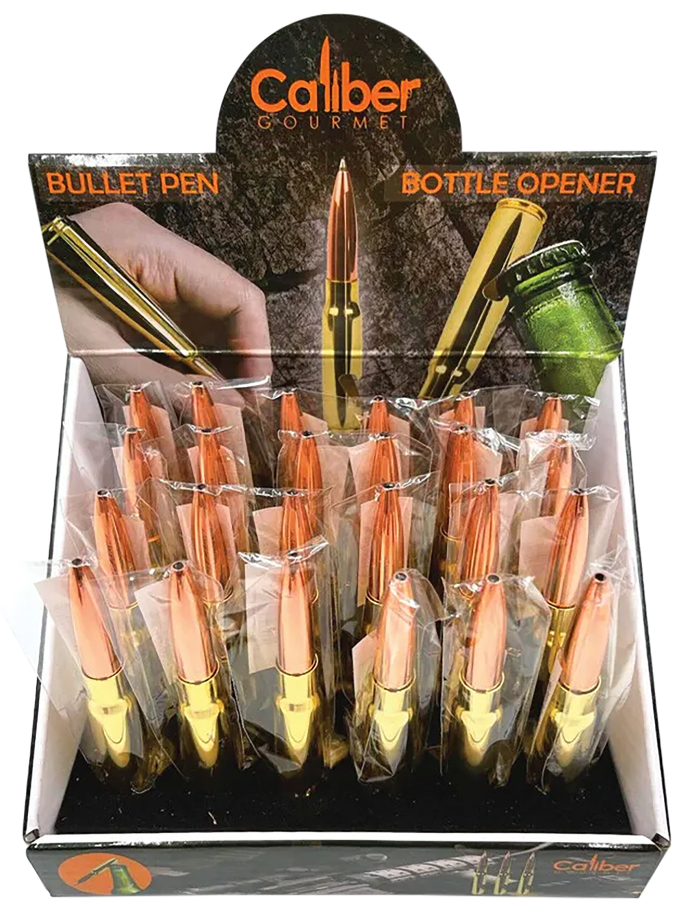 S&w Pepper Spray Caliber Gourmet, Camp Cbg-db-04       Bullet Ballpoint Pen    24 Ea