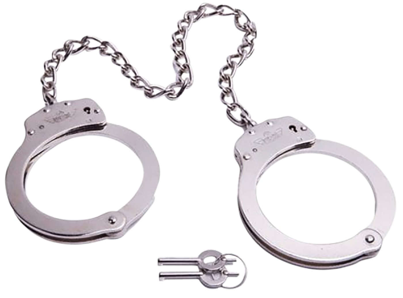 S&w Pepper Spray Uzi, Camp Uzi-hc-leg   Uzi Nickel Finish Leg Irons