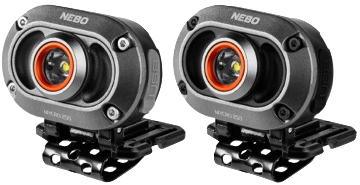 Alliance Consumer Group Einstein 250 Headlamp, Iprotec Neb-hlp-1010 Einstein Headlamp  250 Lu 2pk