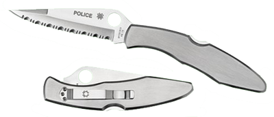 Spyderco Police Stnls Spyderedge