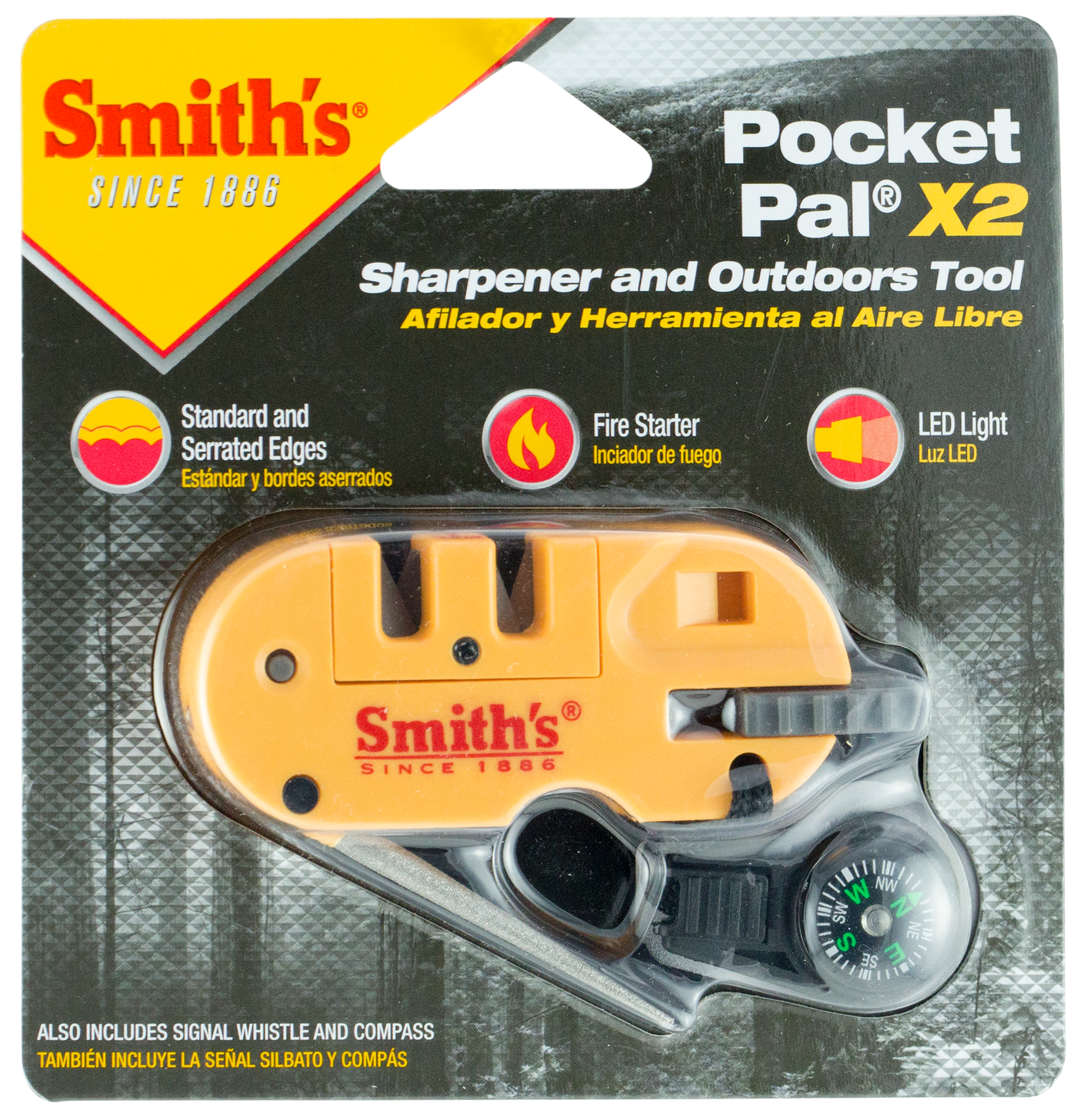 Smiths Products Pocket Pal X2, Smiths 50364  Pocket Pal 2 Sharpener/tool
