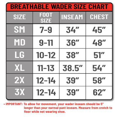 Paramount OBSIDIAN Pro-Series Breathable Wader