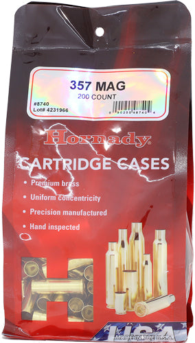 Hornady Unprimed Brass 357 Mag. 200 Pk.