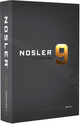 Nosler Reloading Book 9th Edition