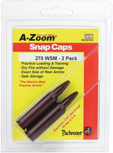 A-Zoom A-zoom Metal Snap Cap - .270wsm 2pk Ammo