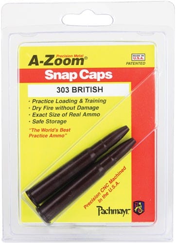 A-Zoom A-zoom Metal Snap Cap .303 - British 2-pack Ammo
