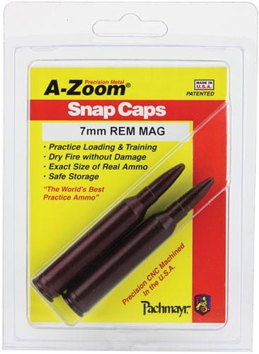 A-Zoom A-zoom Metal Snap Cap 7mm - Rem Magnum 2-pack Ammo