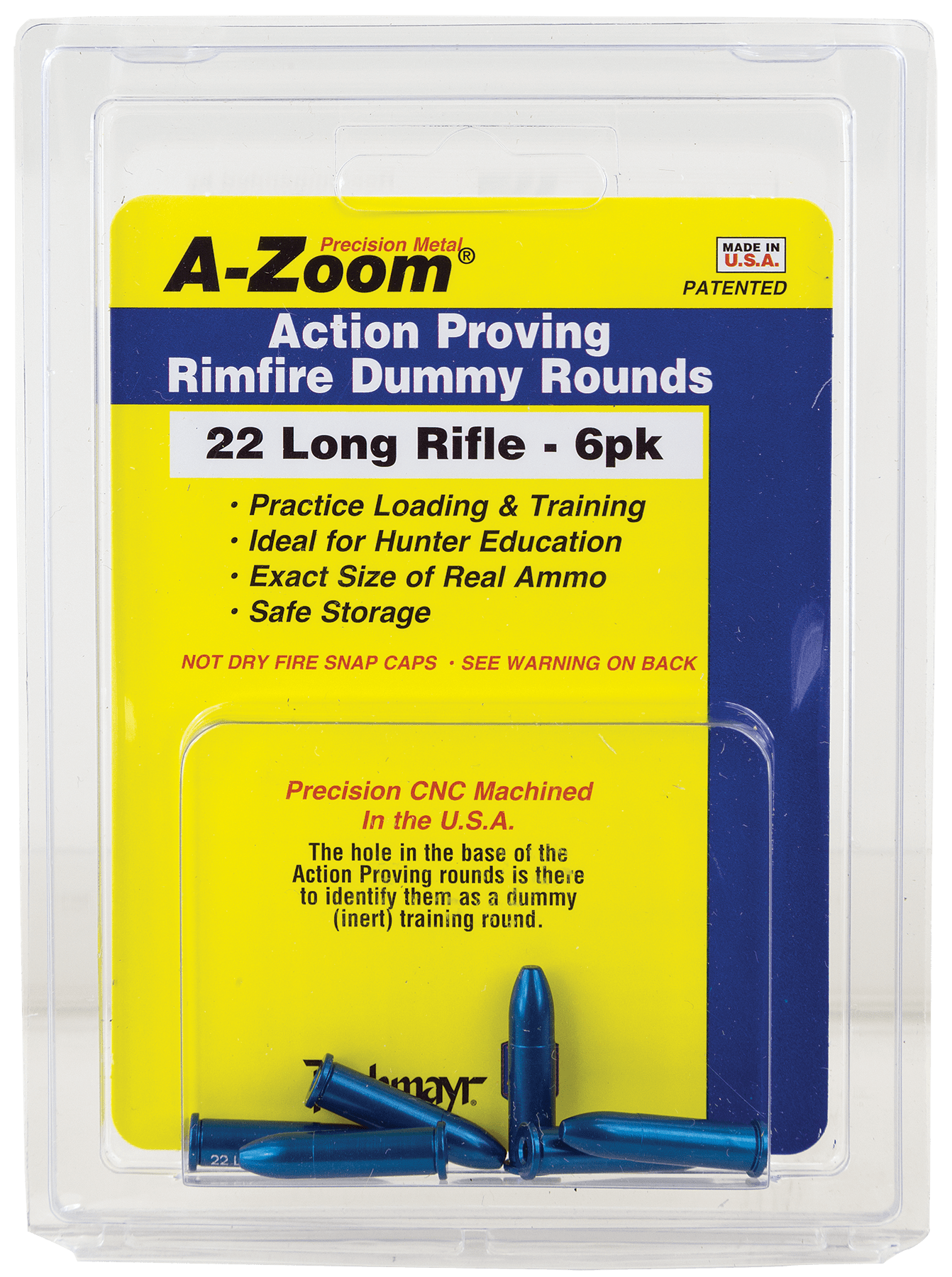 A-Zoom A-zoom Snap Cap 22 6 Pk. Ammo