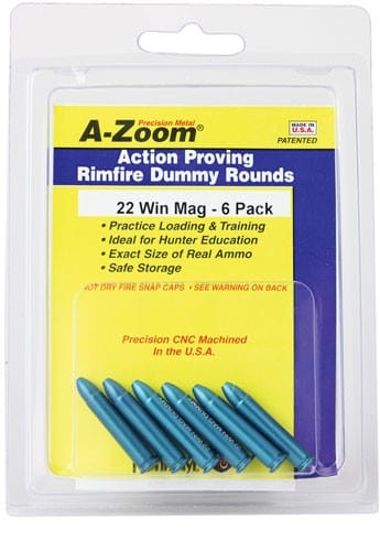 A-Zoom A-zoom Training Rounds .22wmr - Aluminum 6-pack Ammo