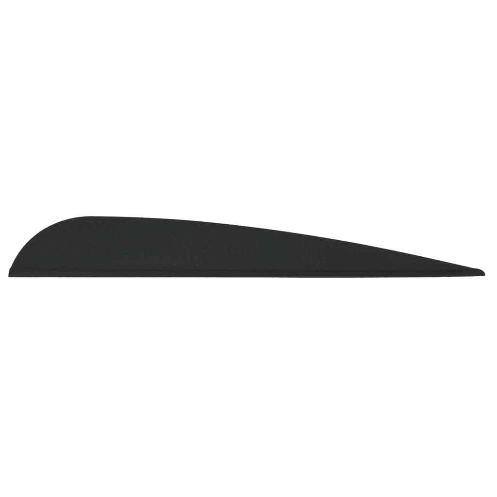 Aae Aae Elite Plastifletch Vanes Black 3.875 In. 100 Pk. Fletching Tools and Materials