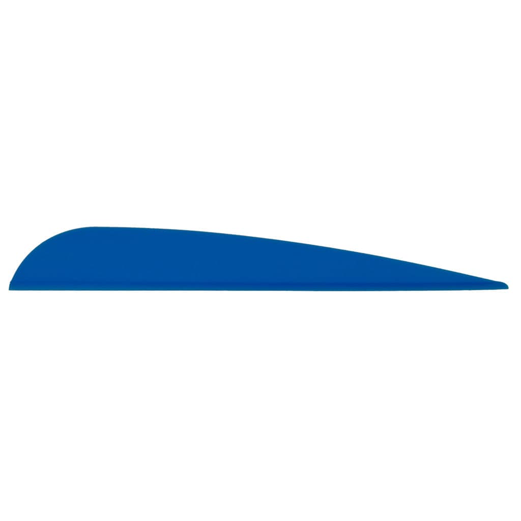 Aae Aae Elite Plastifletch Vanes Blue 3.875 In. 100 Pk. Fletching Tools and Materials